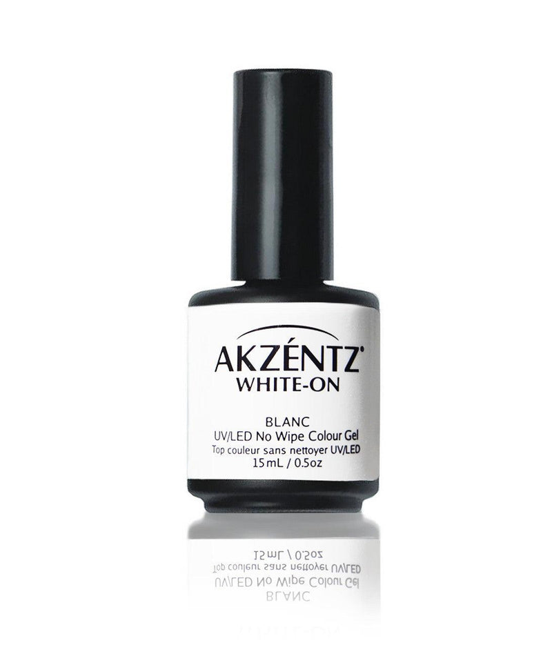 Akzentz White-On No-Cleanse Top Color for Chrome