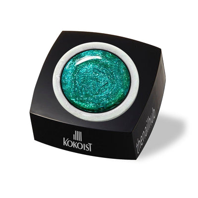 Kokoist Color Gel - Emerald Micro Glitter E-54 - The Nail Hub