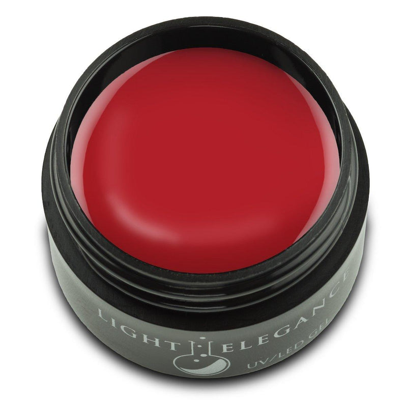 Light Elegance Color Gel - Unruly Red (pre-order) - The Nail Hub