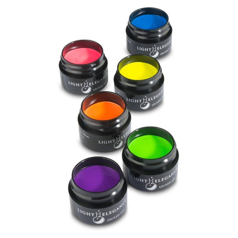 Light Elegance Gel Paint Kit - Neon - The Nail Hub