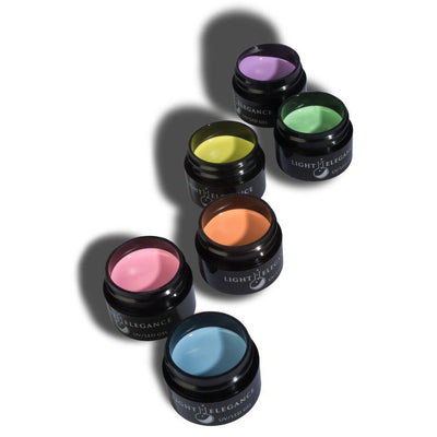 Light Elegance Gel Paint Kit - Pastel - The Nail Hub