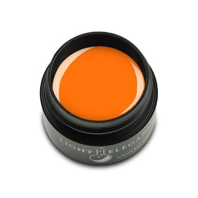 Light Elegance Gel Paint - Neon Orange - The Nail Hub
