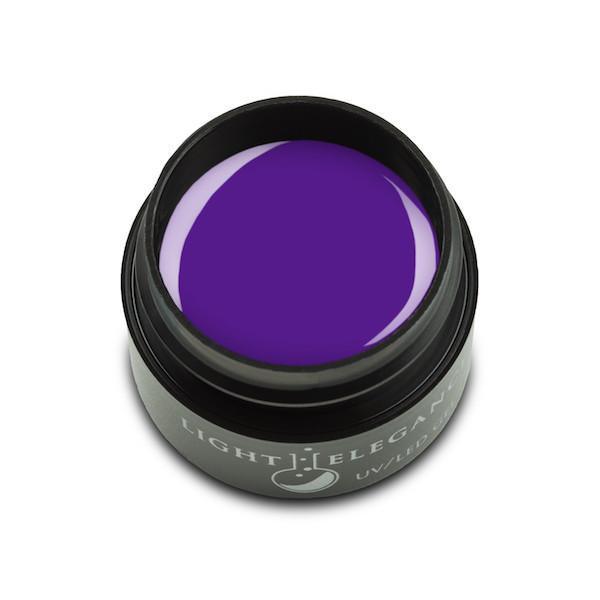 Light Elegance Gel Paint - Neon Purple - The Nail Hub