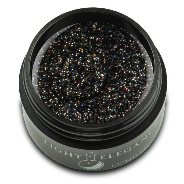Light Elegance Glitter Gel - Black Diamond - The Nail Hub