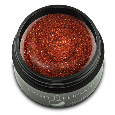 Light Elegance Glitter Gel - Paprika (pre-order) - The Nail Hub