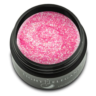Light Elegance Glitter Gel - Pink Diamond - The Nail Hub