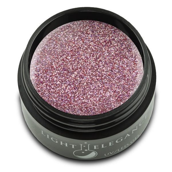 Light Elegance Glitter Gel - Pink Platinum - The Nail Hub