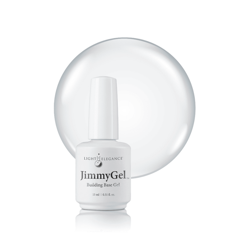 Light Elegance JimmyGel Soak-Off Building Base - Clear - The Nail Hub