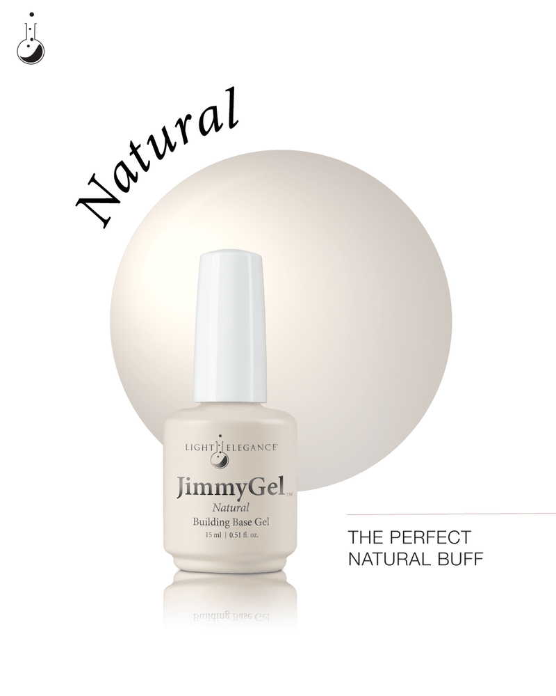 Light Elegance JimmyGel Soak-Off Building Base - Natural - The Nail Hub