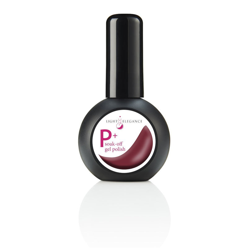 Light Elegance P+ Soak-Off Color Gel Polish - French Merlot - The Nail Hub