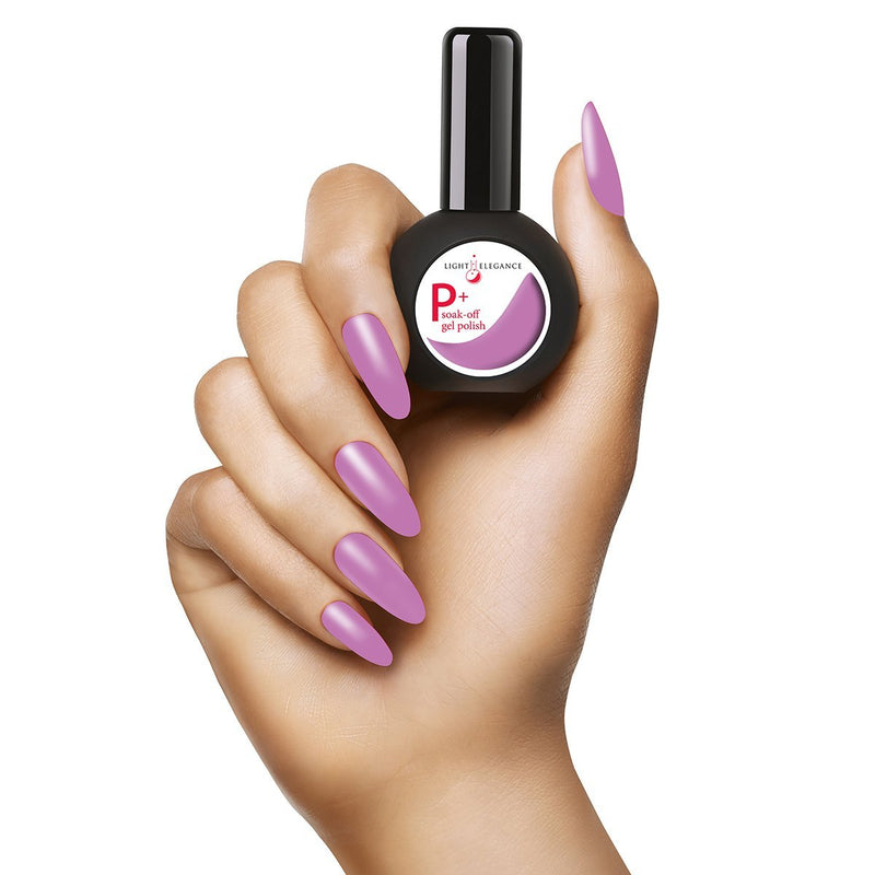 Light Elegance P+ Soak-Off Color Gel Polish - Lazy Day Lavender - The Nail Hub