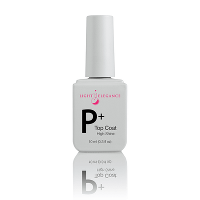 Light Elegance P+ Soak-Off Gel Polish - High Shine Top Coat - The Nail Hub