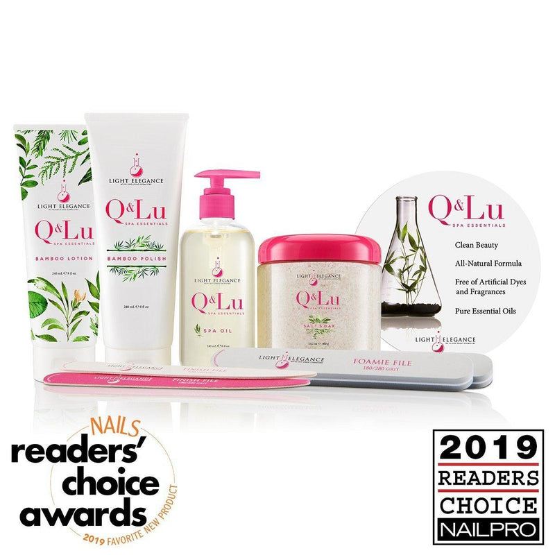 Light Elegance Q&Lu - Spa Essentials Kit - The Nail Hub
