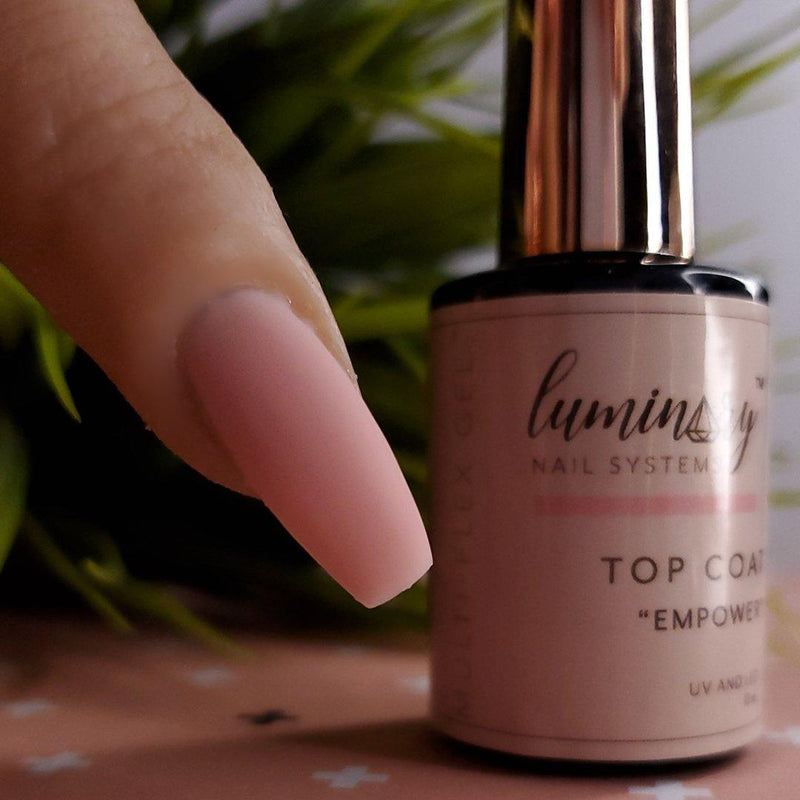 Luminary Nail Systems - Empower Matte Top Coat - The Nail Hub