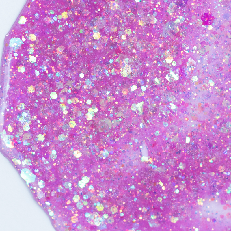 Light Elegance Glitter Gel - Pixie Purple