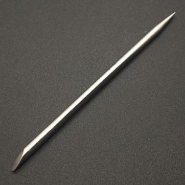Stainless Steel "Orangewood" Cuticle Pusher Stick - The Nail Hub