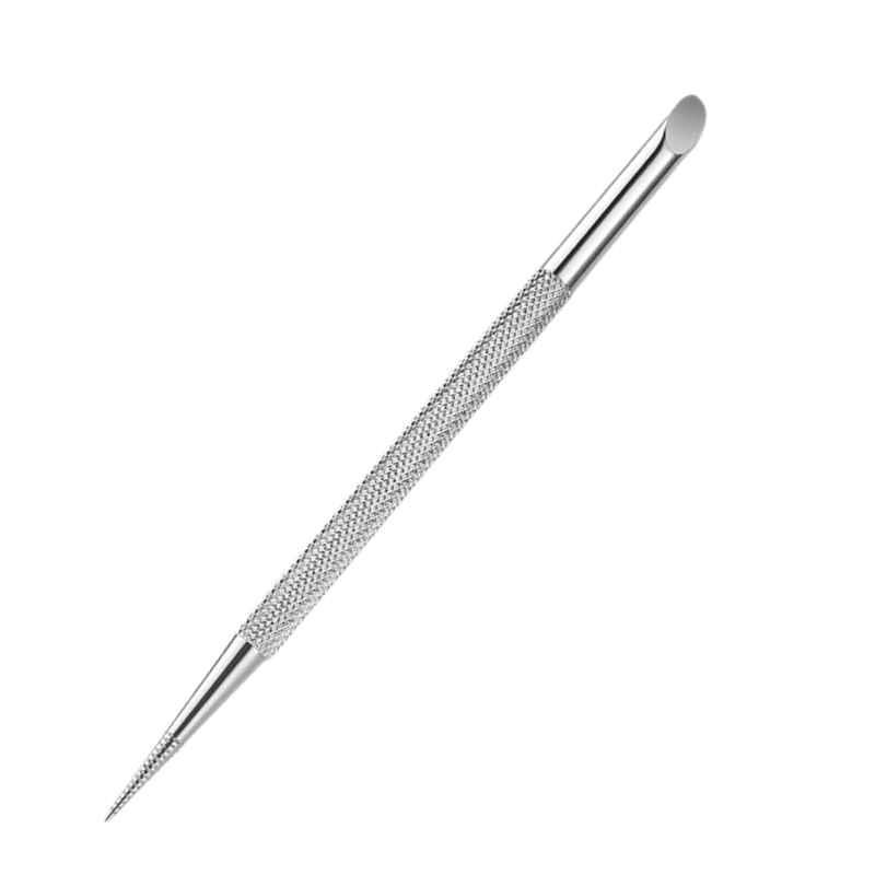 Stainless Steel "Orangewood" Cuticle Pusher Stick - The Nail Hub